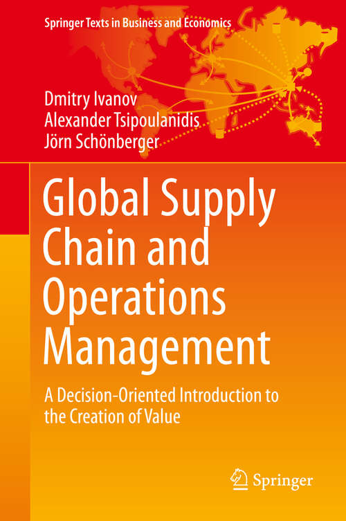 Book cover of Global Supply Chain and Operations Management