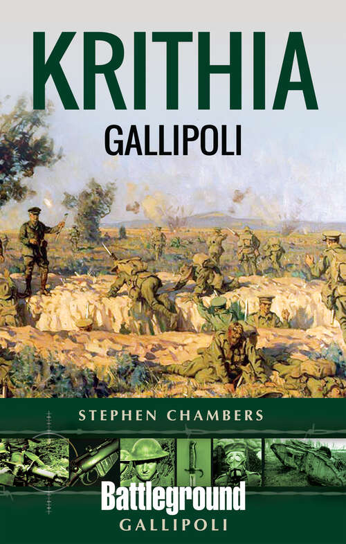 Book cover of Krithia: Gallipoli (Battleground Gallipoli)