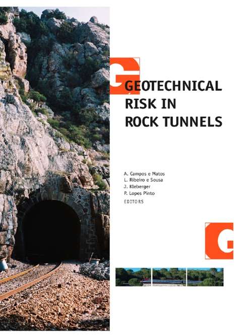 Book cover of Geotechnical Risk in Rock Tunnels: Selected Papers from a Course on Geotechnical Risk in Rock Tunnels, Aveiro, Portugal, 16-17 April 2004