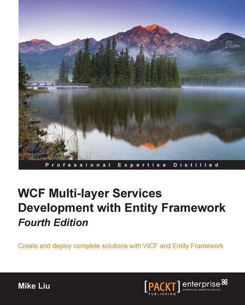 Book cover of WCF Multi-layer Services Development with Entity Framework - Fourth Edition