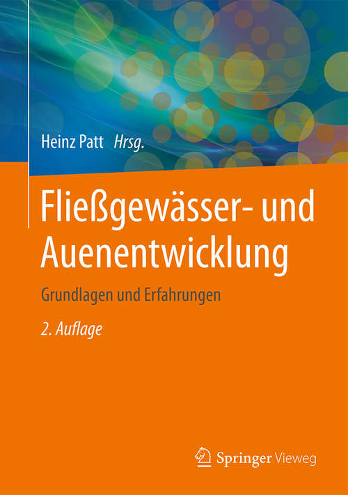 Book cover of Fließgewässer- und Auenentwicklung