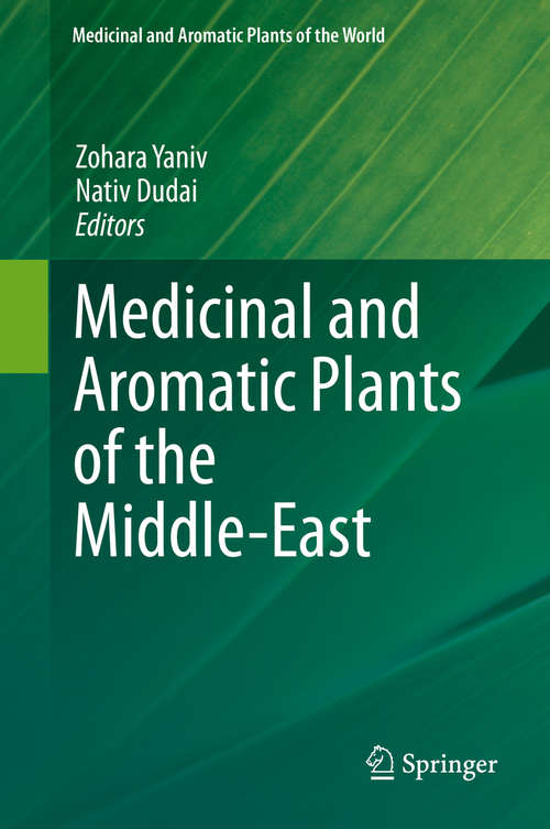 Book cover of Medicinal and Aromatic Plants of the Middle-East