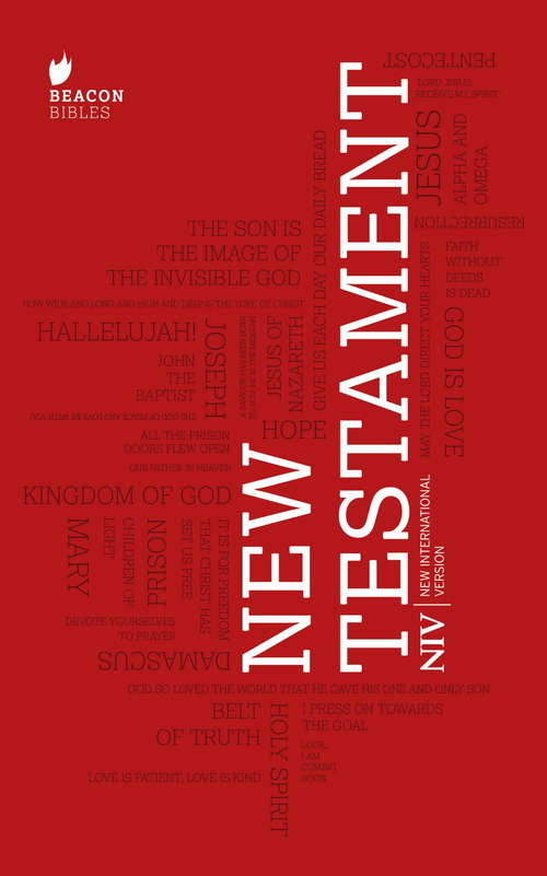 Book cover of NIV New Testament (New International Version)