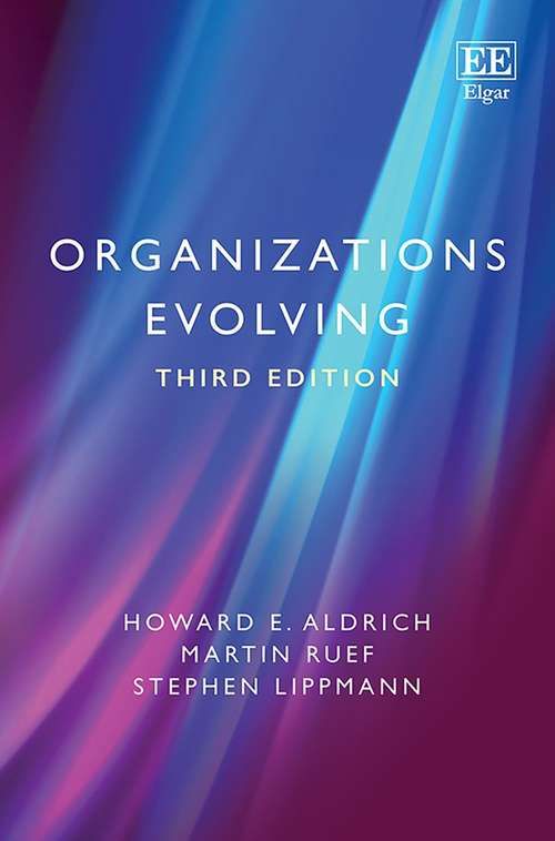 Book cover of Organizations Evolving (Third Edition)