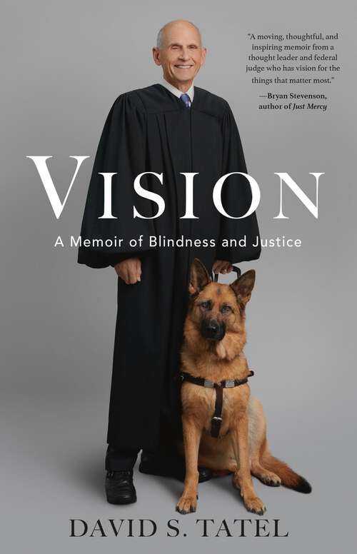 Book cover of Vision: A Memoir of Blindness and Justice
