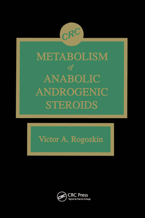 Book cover of Metabolism of Anabolic-Androgenic Steroids