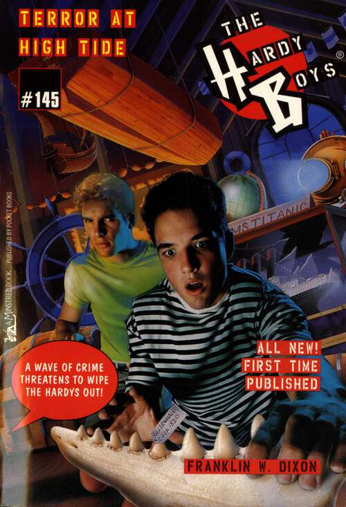 Book cover of Terror at High Tide (Hardy Boys #145)