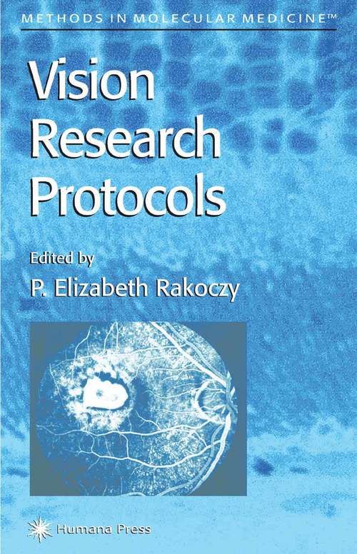 Book cover of Vision Research Protocols