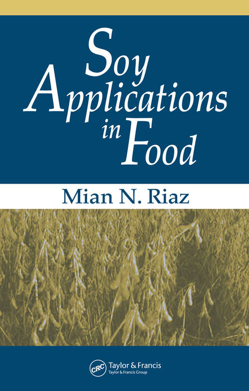 Book cover of Soy Applications in Food