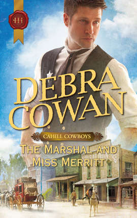 Book cover of The Marshal and Miss Merritt