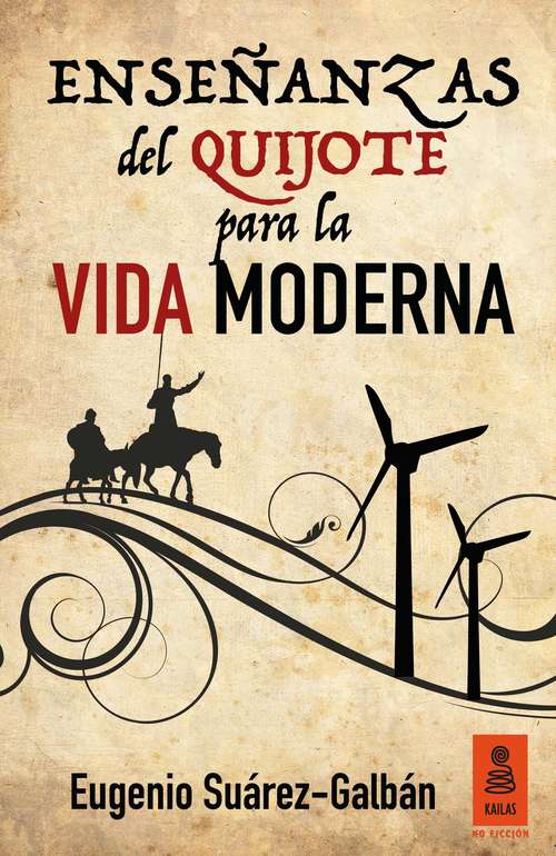 Book cover of Enseñanzas del Quijote para la vida moderna