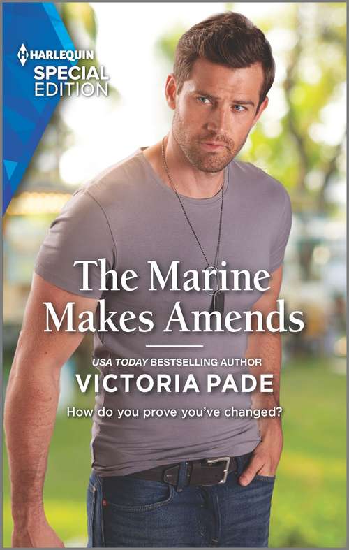Book cover of The Marine Makes Amends: The Greek's Secret Heir (secrets Of A Billionaire) / The Marine Makes Amends (Original) (The Camdens of Montana #1)
