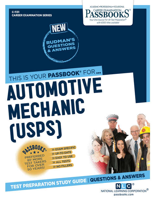 Book cover of Automotive Mechanic: Passbooks Study Guide (Career Examination Series)