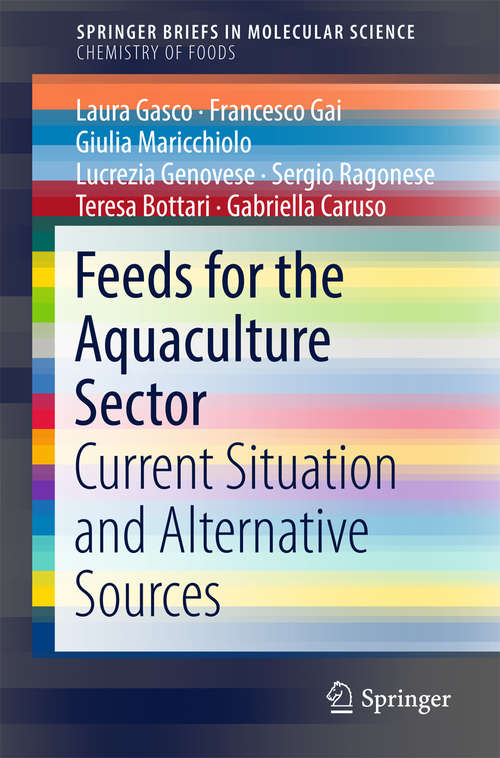 Book cover of Feeds for the Aquaculture Sector: Current Situation and Alternative Sources (1st ed. 2018) (SpringerBriefs in Molecular Science)