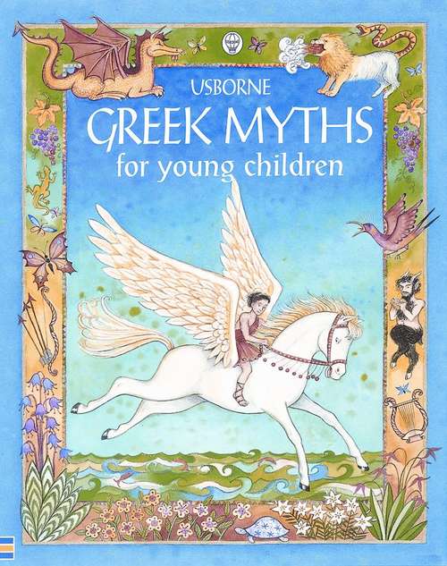 Book cover of Greek Myths For Young Children