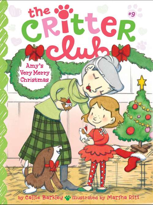 Book cover of Amy's Very Merry Christmas (The Critter Club #9)