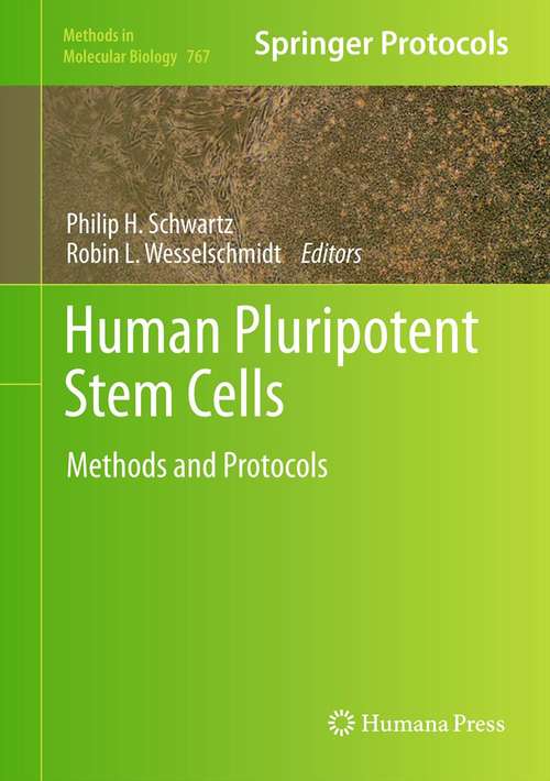 Book cover of Human Pluripotent Stem Cells