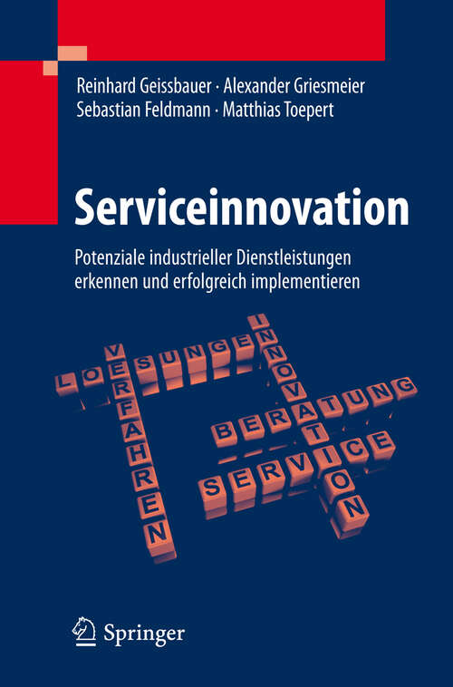 Book cover of Serviceinnovation