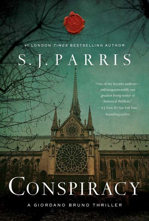 Book cover of Conspiracy: A Giordano Bruno Thriller (Giordano Bruno Mysteries)