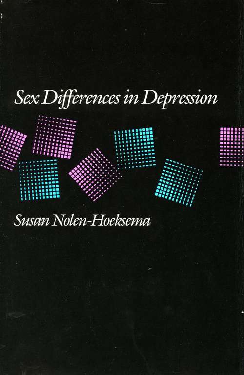 Book cover of Sex Differences in Depression