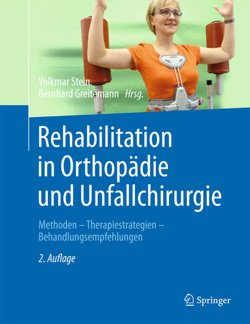 Book cover of Rehabilitation in Orthopädie und Unfallchirurgie