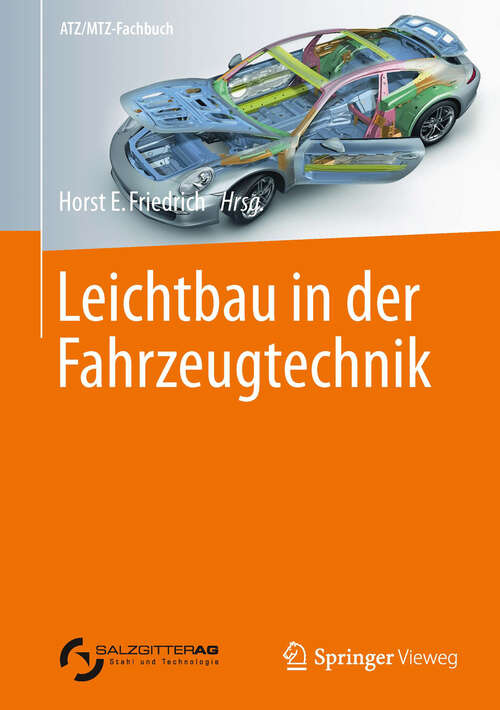 Book cover of Leichtbau in der Fahrzeugtechnik