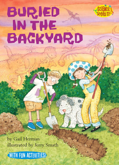 Book cover of Buried in the Backyard (Science Solves It!)