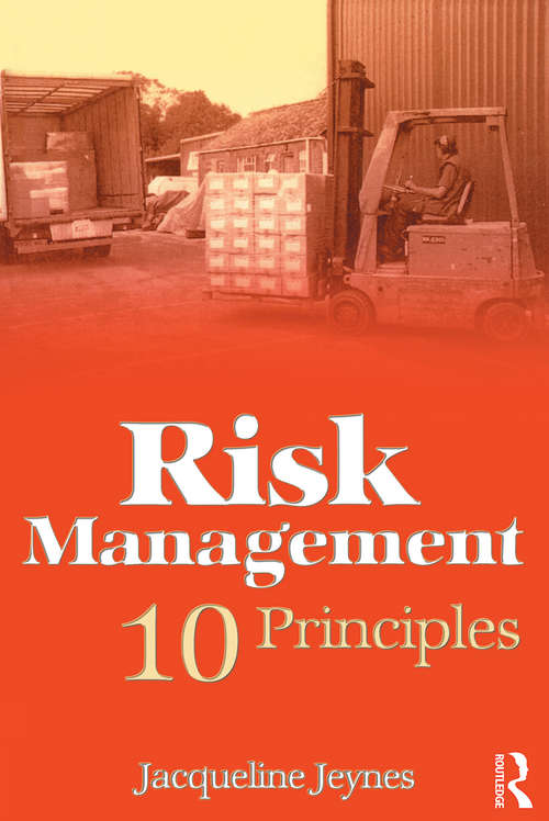 Book cover of Risk Management: 10 Principles