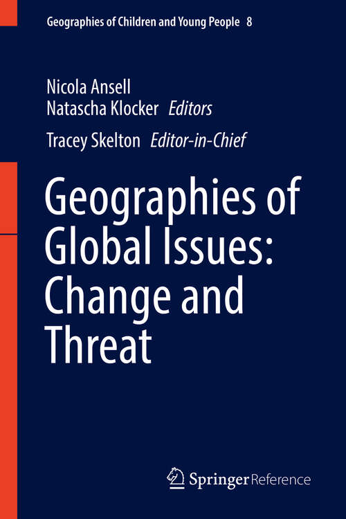 Book cover of Geographies of Global Issues: Change and Threat