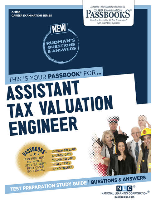 Book cover of Assistant Tax Valuation Engineer: Passbooks Study Guide (Career Examination Series)