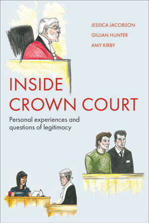 Book cover of Inside Crown Court: Personal Experiences and Questions of Legitimacy