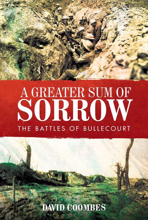 Book cover of A Greater Sum of Sorrow: The Battles of Bullecourt