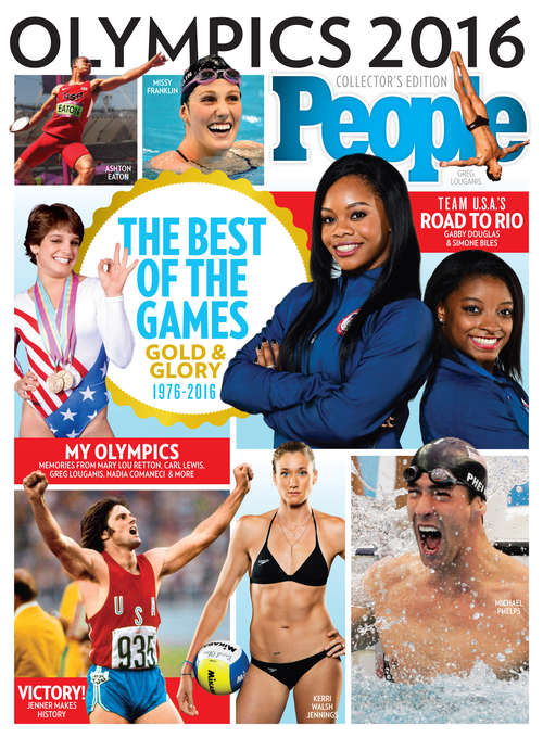 Book cover of PEOPLE Olympics 2016: Gold and Glory