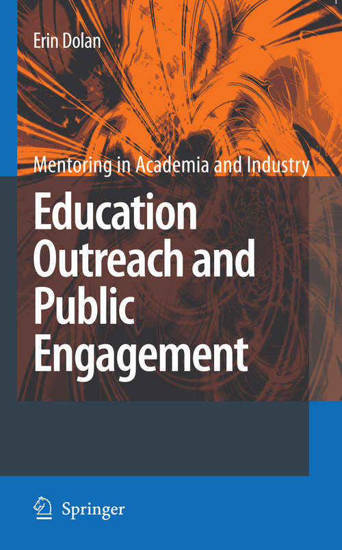 Book cover of Education Outreach and Public Engagement