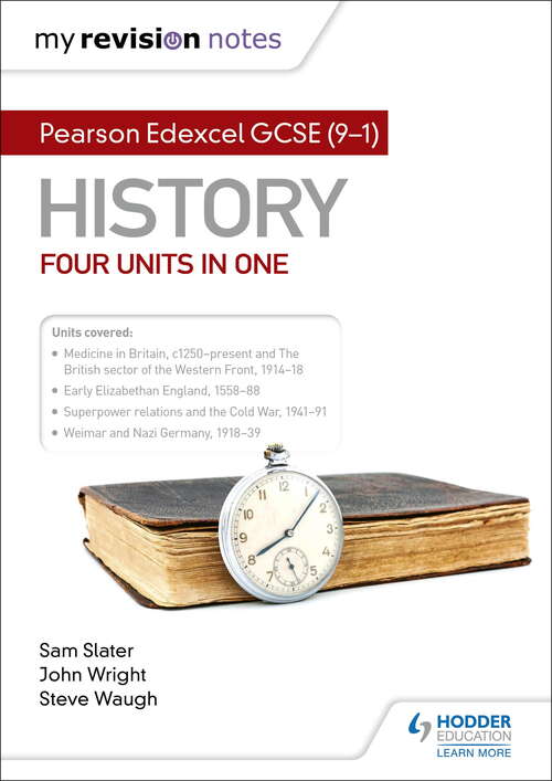 Book cover of My Revision Notes: Pearson Edexcel GCSE (9–1) History: Four units in one (My Revision Notes)