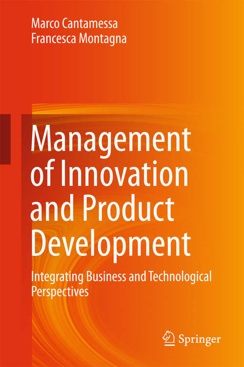 Book cover of Management of Innovation and Product Development