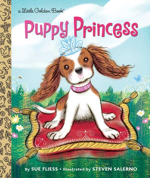 Book cover of Puppy Princess (Little Golden Book)