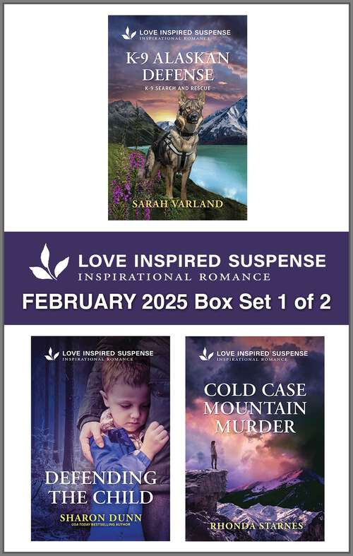 Book cover of Love Inspired Suspense February 2025 - Box Set 1 of 2 (Original)