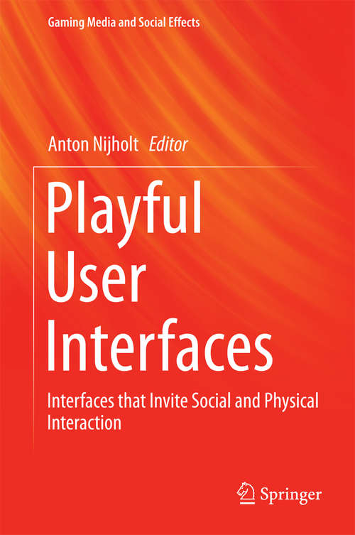 Book cover of Playful User Interfaces