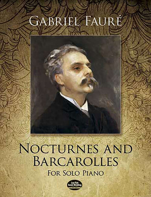 Book cover of Nocturnes and Barcarolles for Solo Piano (Dover Classical Piano Music)