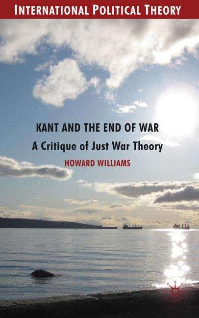 Book cover of Kant and the End of War