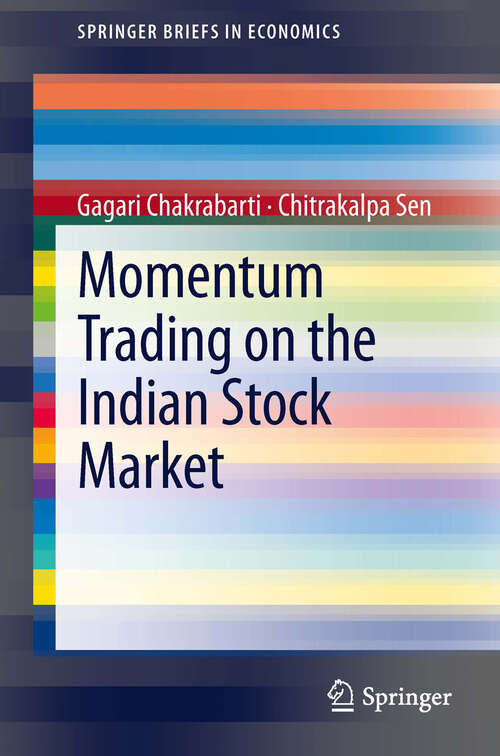 Book cover of Momentum Trading on the Indian Stock Market