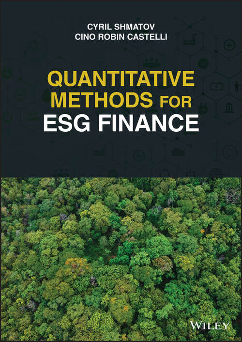 Book cover of Quantitative Methods for ESG Finance