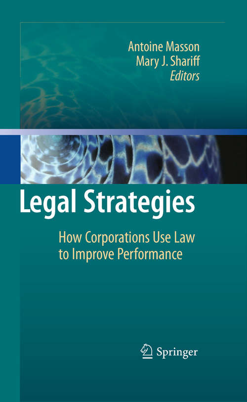 Book cover of Legal Strategies