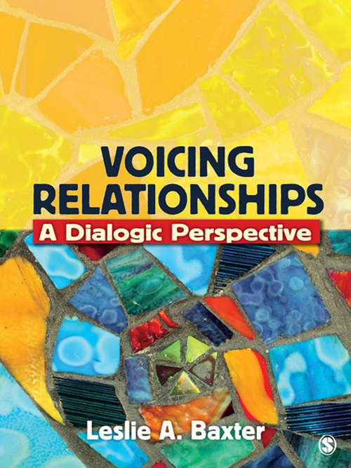 Book cover of Voicing Relationships: A Dialogic Perspective