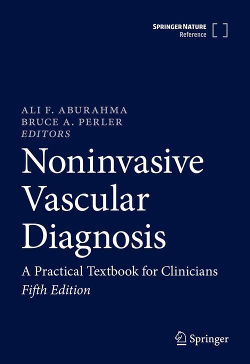 Book cover of Noninvasive Vascular Diagnosis: A Practical Textbook for Clinicians (5th ed. 2022)