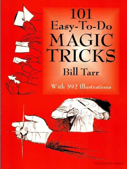 Book cover of 101 Easy-to-Do Magic Tricks (Dover Magic Books)