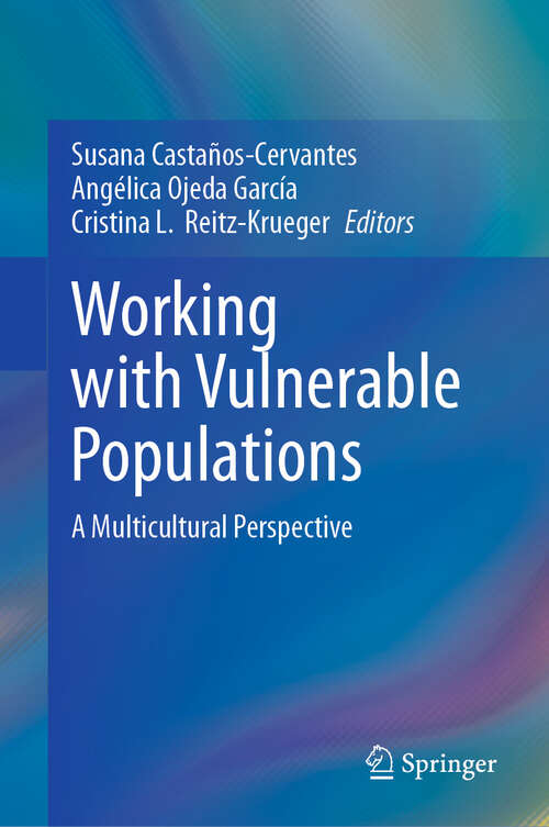 Book cover of Working with Vulnerable Populations: A Multicultural Perspective