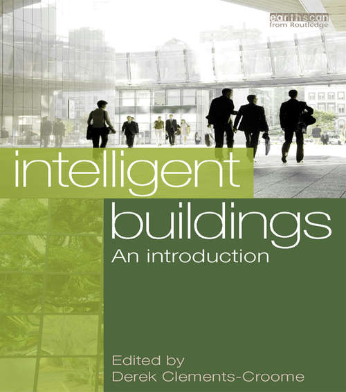 Book cover of Intelligent Buildings: Design, Management And Operation