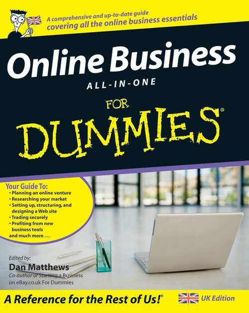 Book cover of Online Business All-In-One For Dummies